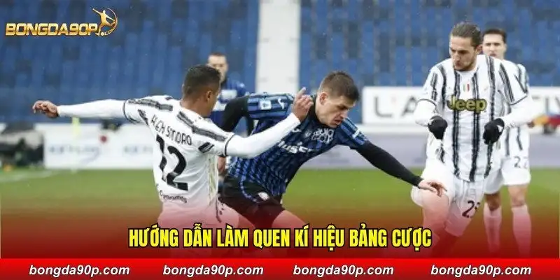 Hướng dẫn làm quen kí hiệu bảng cược