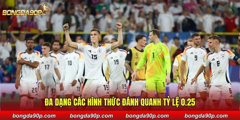 Đa dạng các hình thức đánh quanh tỷ lệ 0.25