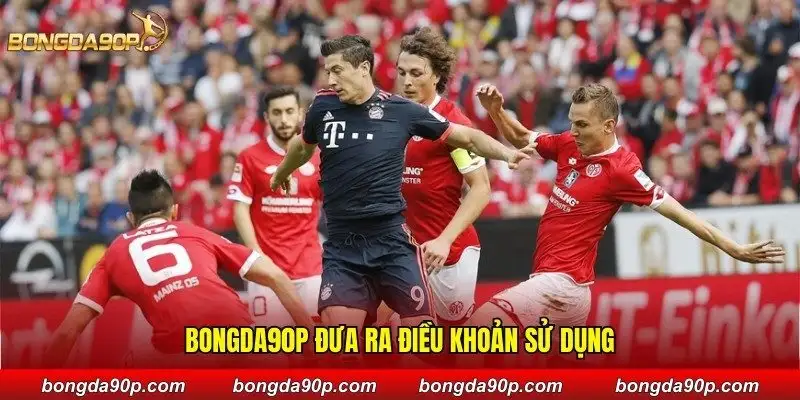 Bongda90p đưa ra điều khoản sử dụng